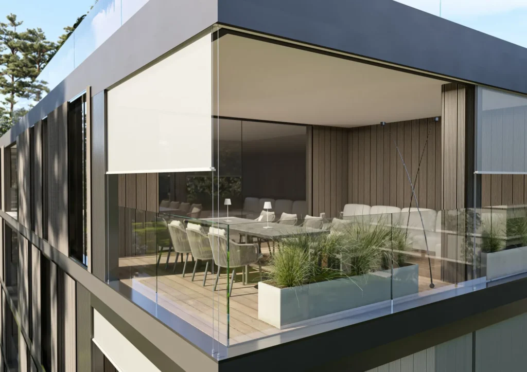 screeny hide su giardino di inverno